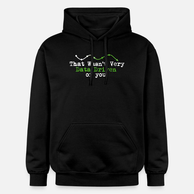 Data Driven You Tee - Gildan Unisex Softstyle® Midweight Hoodie - black