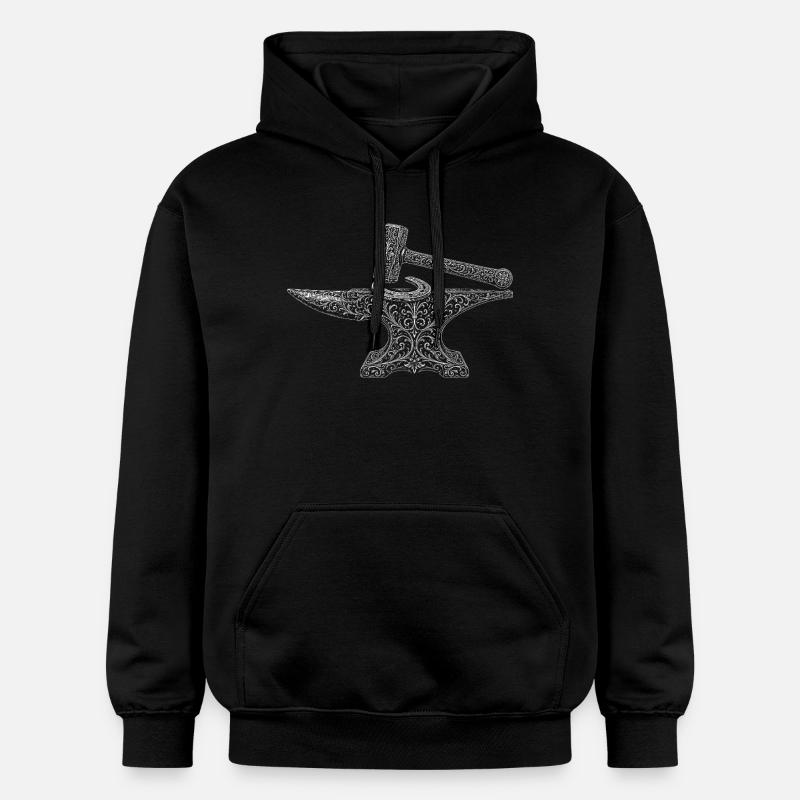 maréchal-ferrant - Sweat à capuche Softstyle® Gildan Unisexe - noir