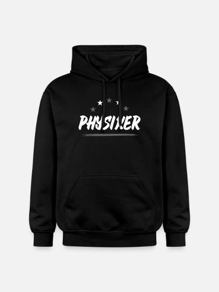 Physiker Beruf - Gildan Unisex Softstyle® Midweight Hoodie - Schwarz