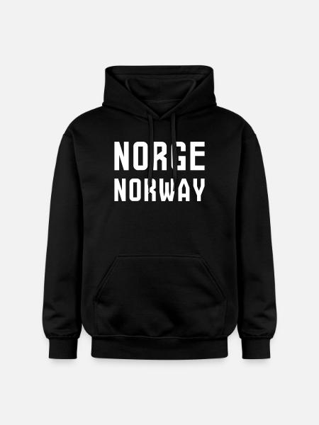 Norway - Norway - Gildan Unisex Softstyle® Midweight Hoodie - black