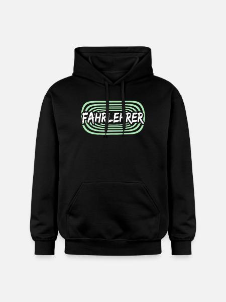 Fahrlehrer als Arbeitskollege - Gildan Unisex Softstyle® Midweight Hoodie - Schwarz