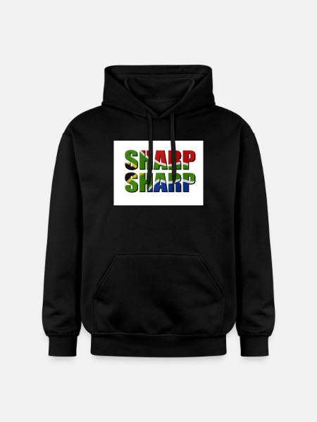 Sharp sharp - Gildan Unisex Softstyle® Midweight Hoodie - black