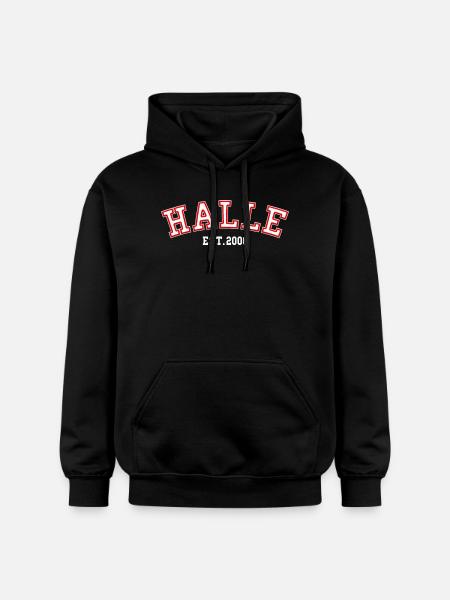 Halle gegründet 2006 - Gildan Unisex Softstyle® Midweight Hoodie - Schwarz