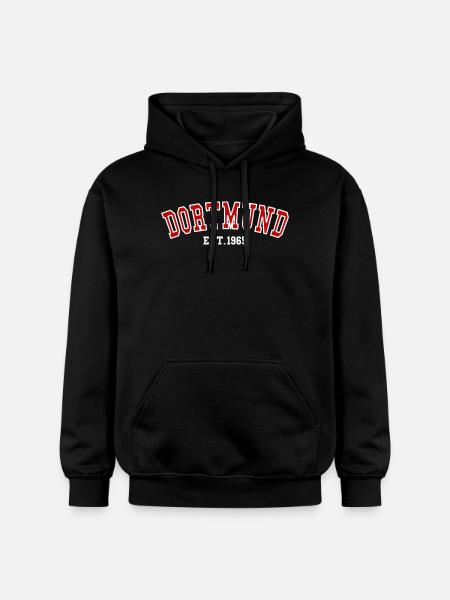Dortmund Est. 1965 - Gildan Unisex Softstyle® Midweight Hoodie - Schwarz