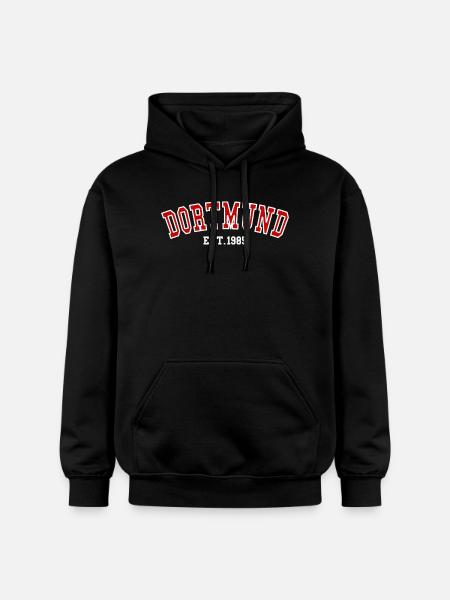Dortmund Est. 1985 - Gildan Unisex Softstyle® Midweight Hoodie - black