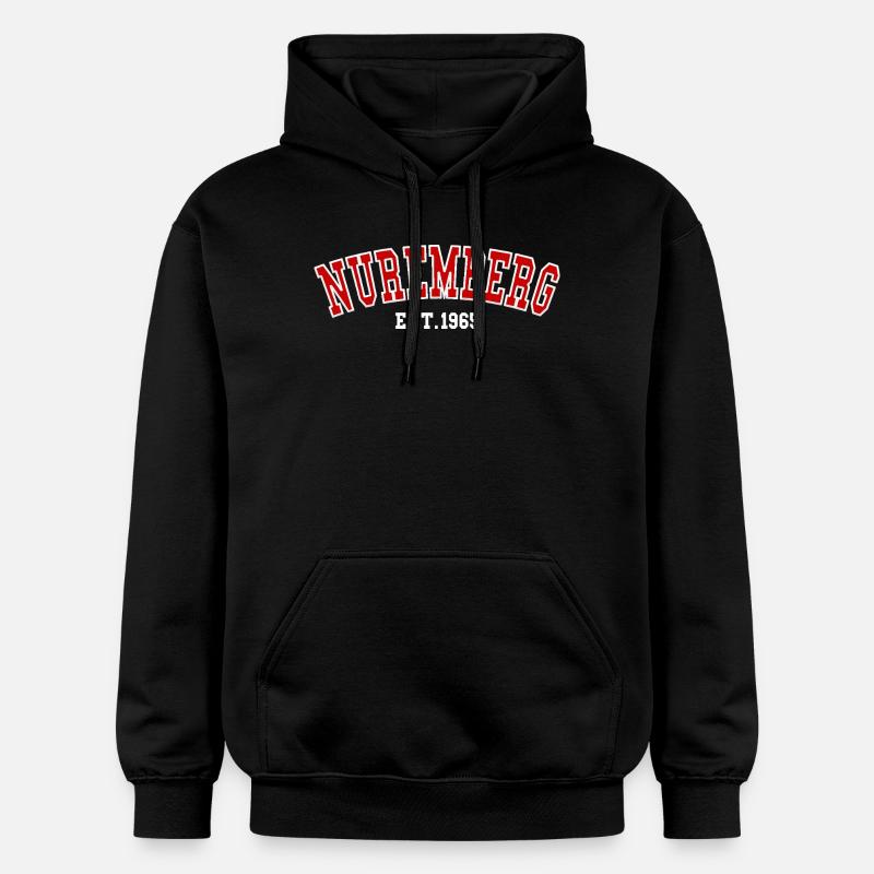 Cimetière de Nuremberg 1965 - Sweat à capuche Softstyle® Gildan Unisexe - noir