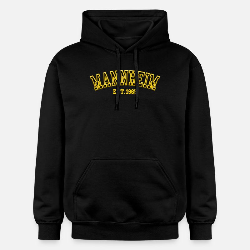 Mannheim Fondée en 1965 - Sweat à capuche Softstyle® Gildan Unisexe - noir