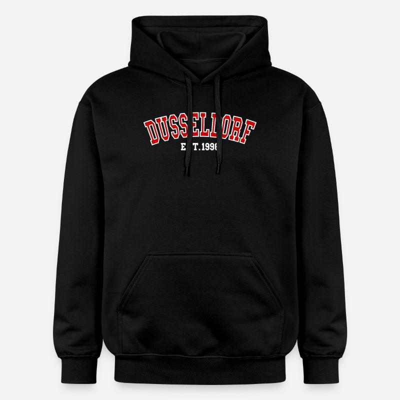 Dusseldorf Est. 1996 - Gildan Unisex Softstyle® Midweight Hoodie - black
