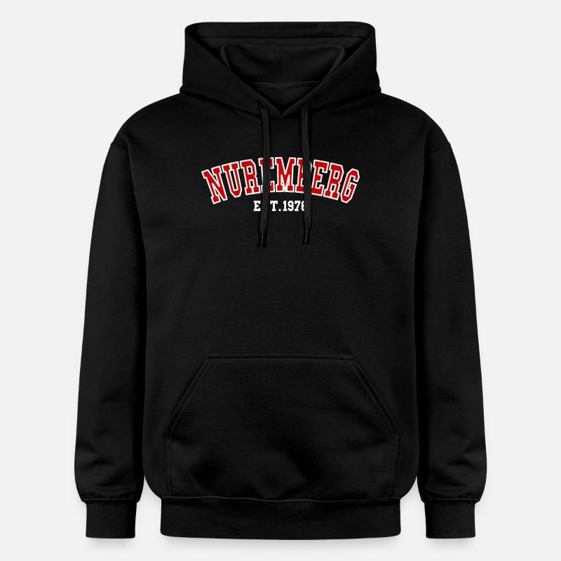 Nuremberg fondée en 1976 - Sweat à capuche Softstyle® Gildan Unisexe - noir
