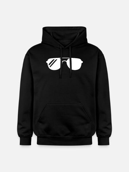 Sunglasses Summer Holiday Gift - Gildan Unisex Softstyle® Midweight Hoodie - black