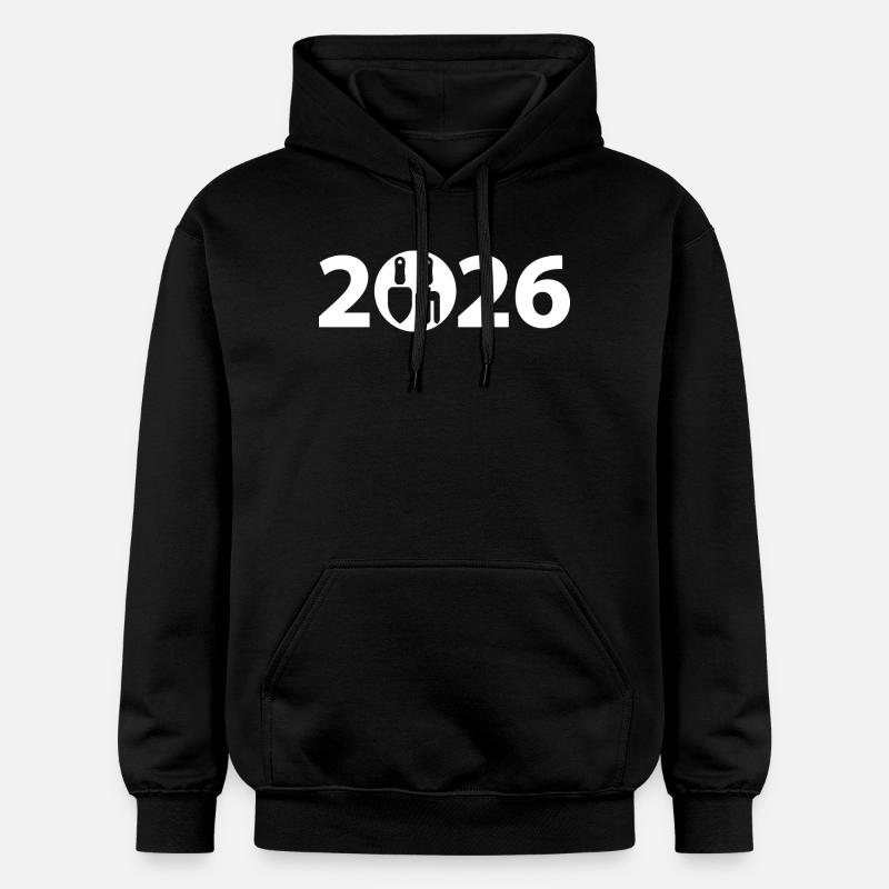 Jardinier 2026, Horticulture 2026 - Sweat à capuche Softstyle® Gildan Unisexe - noir