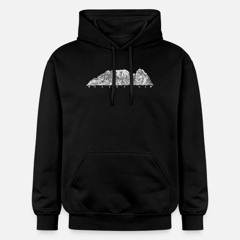 Zakopane Giewont Tatry - Sweat à capuche Softstyle® Gildan Unisexe - noir