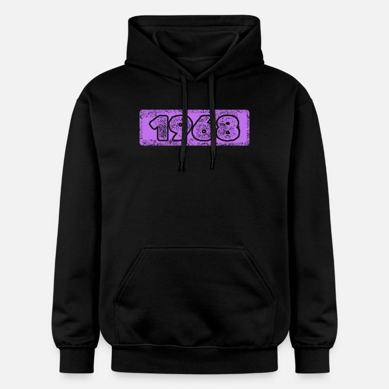 1968 - Sweat à capuche Softstyle® Gildan Unisexe - noir