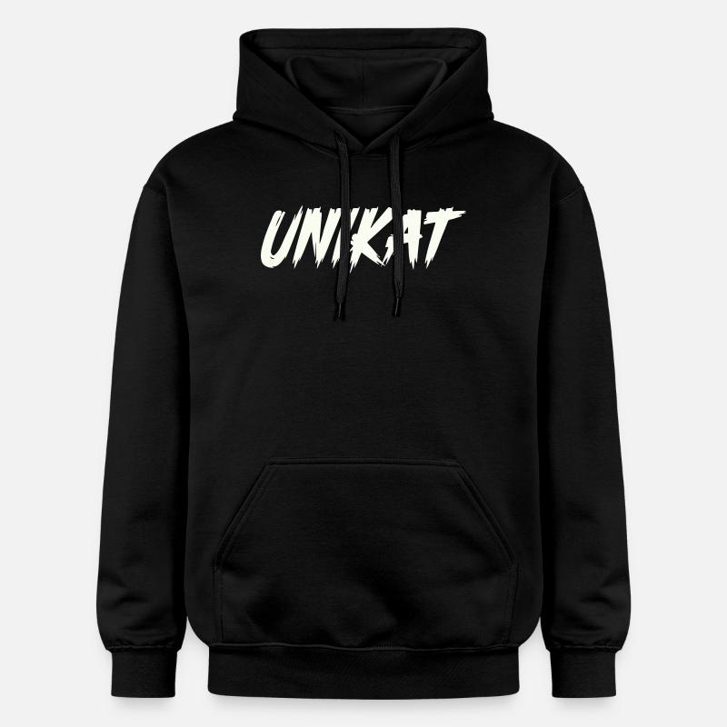 Unik - Gildan luvtröja unisex Softstyle® Midweight - svart