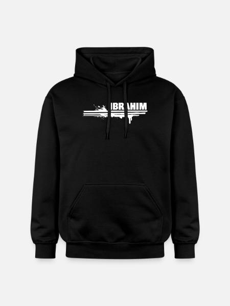 Malerei Ibrahim - Gildan Unisex Softstyle® Midweight Hoodie - Schwarz