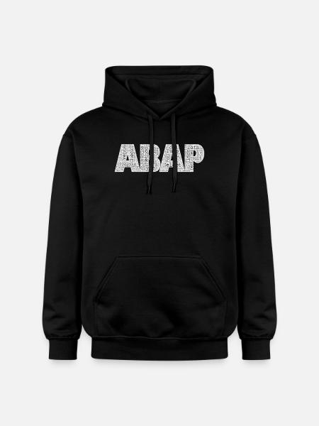ABAP Art - Gildan Unisex Softstyle® Midweight Hoodie - Schwarz