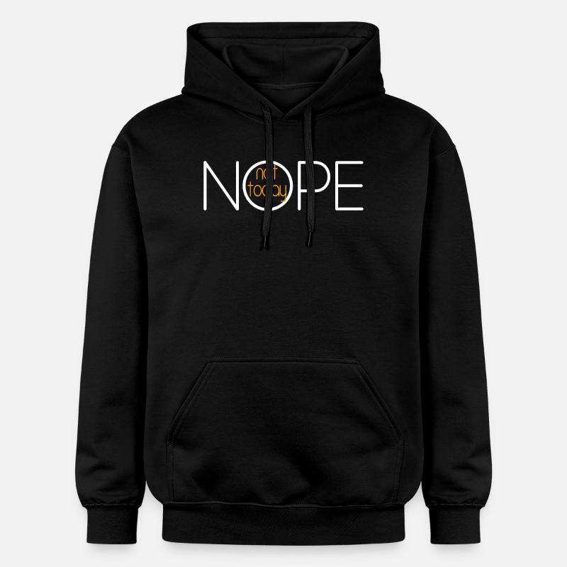 NOPE NOT TODAY V3 - Sweat à capuche Softstyle® Gildan Unisexe - noir