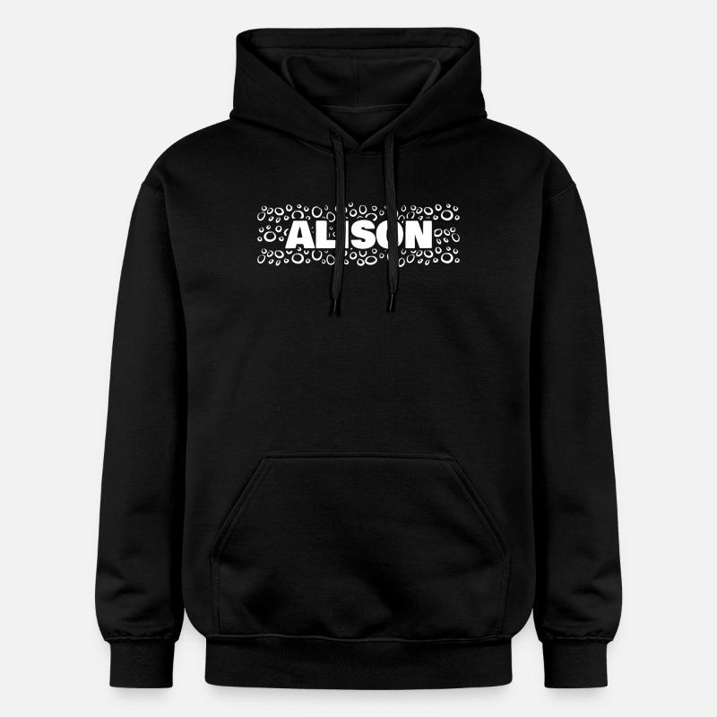 Cadeau pour Alison - Sweat à capuche Softstyle® Gildan Unisexe - noir