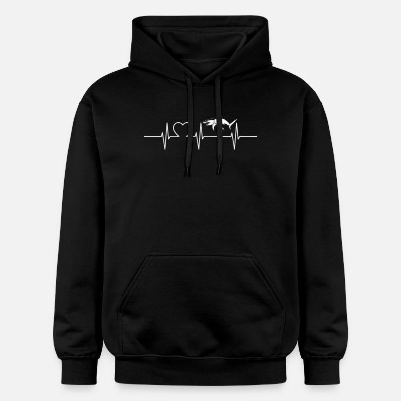 Requins Requin - Sweat à capuche Softstyle® Gildan Unisexe - noir