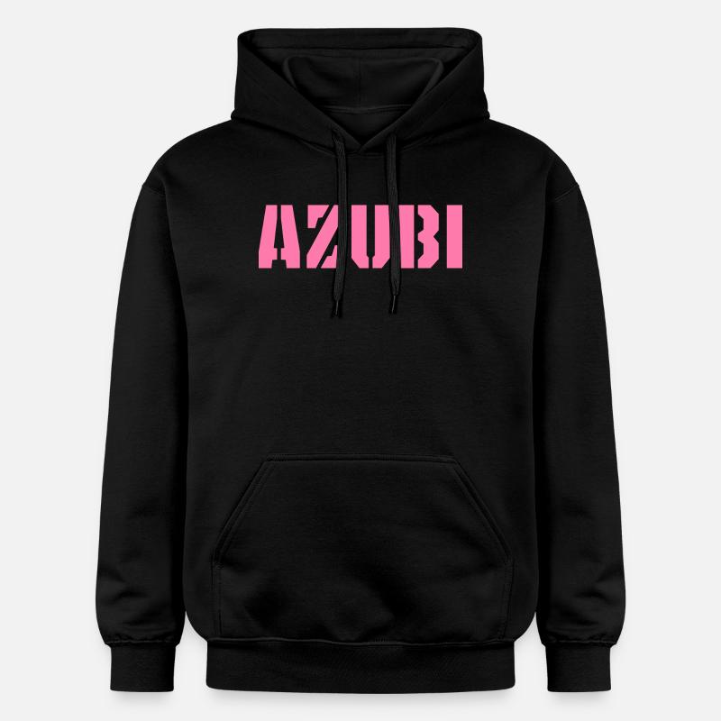 Azubi Tshirt 5 23 rosa - Gildan Unisex Softstyle® Midweight Hoodie - Schwarz