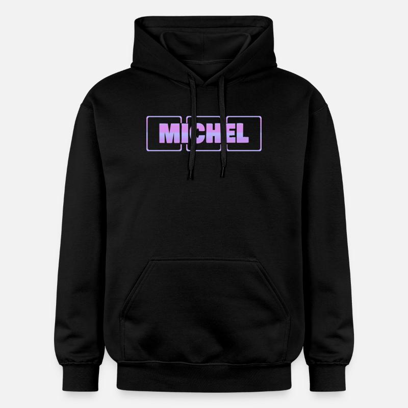 Grossesse Moi - Sweat à capuche Softstyle® Gildan Unisexe - noir