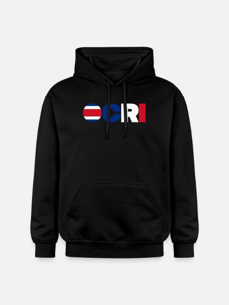 Costa Rica - Sweat à capuche Softstyle® Gildan Unisexe - noir
