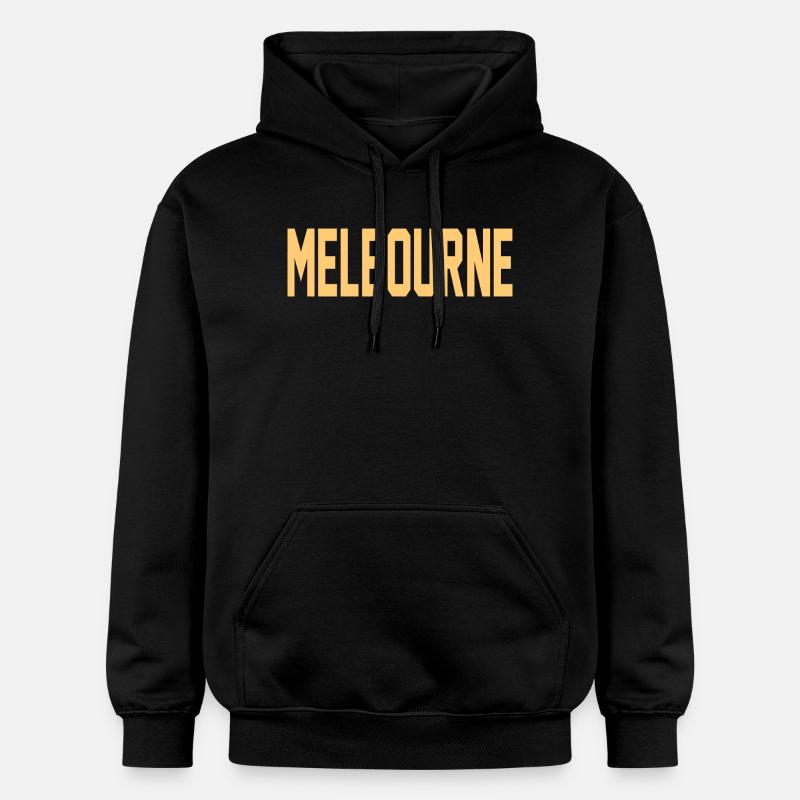 Melbourne - Sweat à capuche Softstyle® Gildan Unisexe - noir