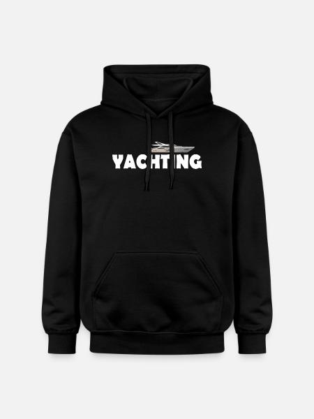 Yachting - Gildan Unisex Softstyle® Midweight Hoodie - black