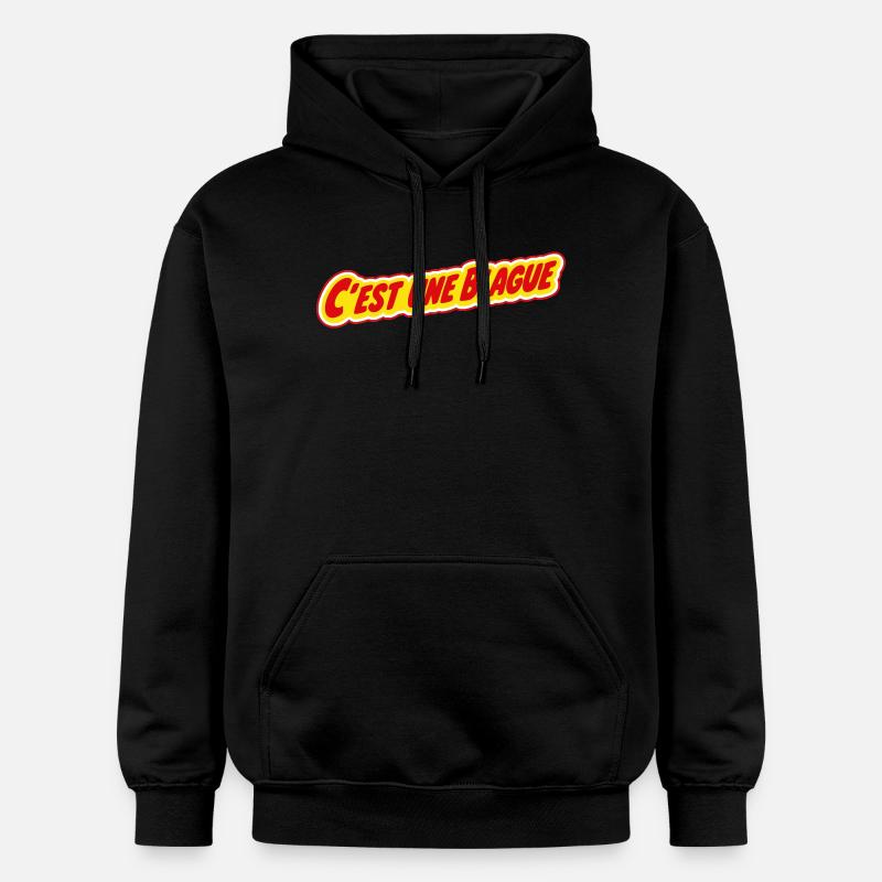 C'est une blague ? ! - Sweat à capuche Softstyle® Gildan Unisexe - noir