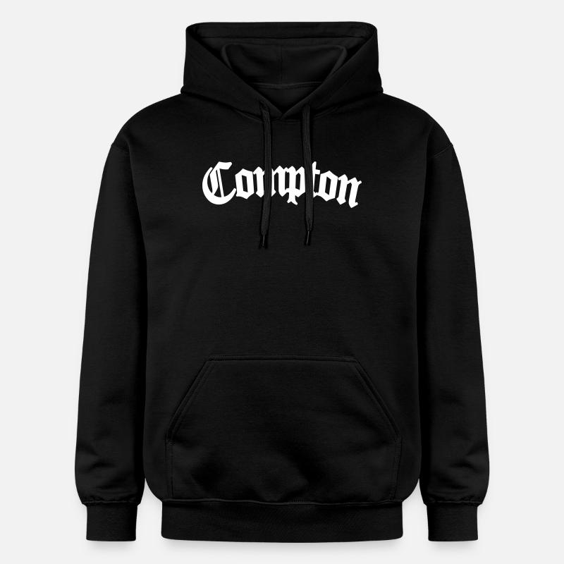 Compton - Sweat à capuche Softstyle® Gildan Unisexe - noir