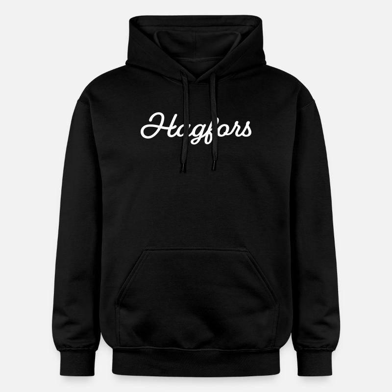 Hagfors blanc - Sweat à capuche Softstyle® Gildan Unisexe - noir