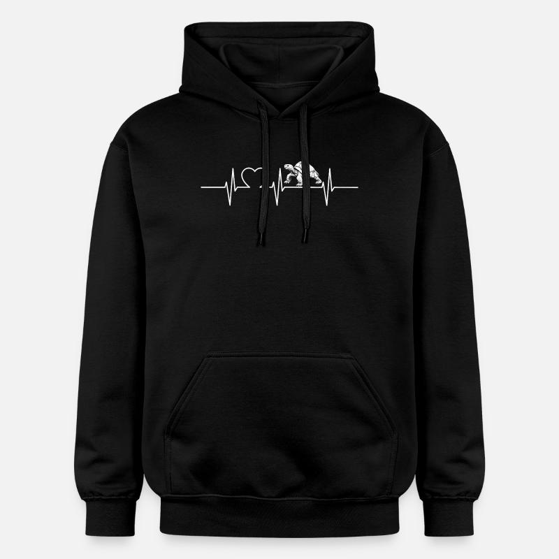 Tortues Tortue - Sweat à capuche Softstyle® Gildan Unisexe - noir