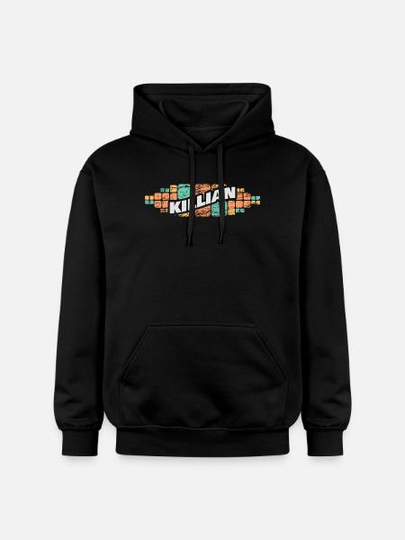 First name Killian - Gildan Unisex Softstyle® Midweight Hoodie - black