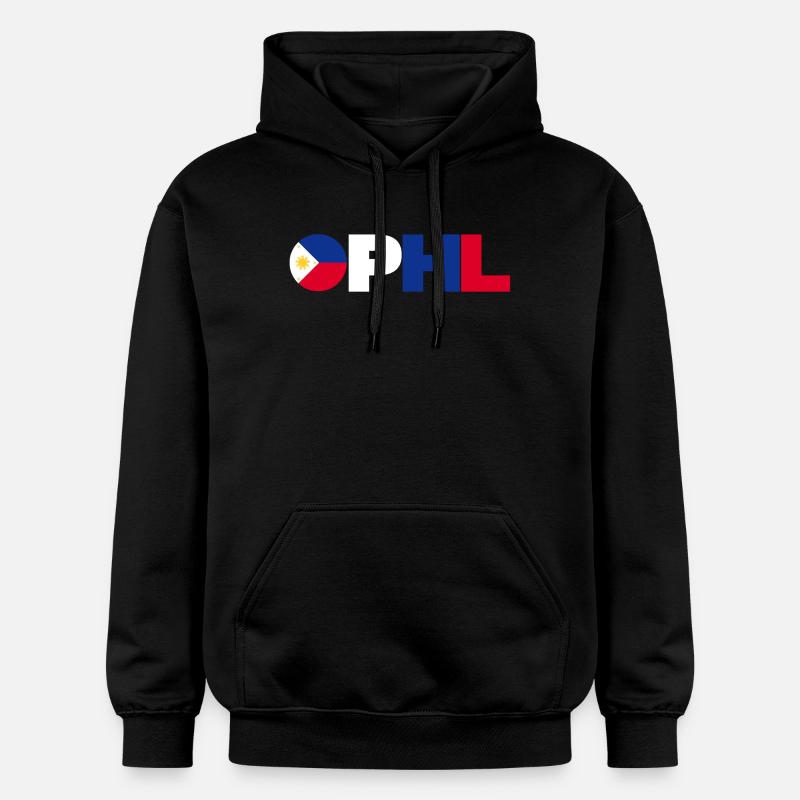 Philippines - Sweat à capuche Softstyle® Gildan Unisexe - noir