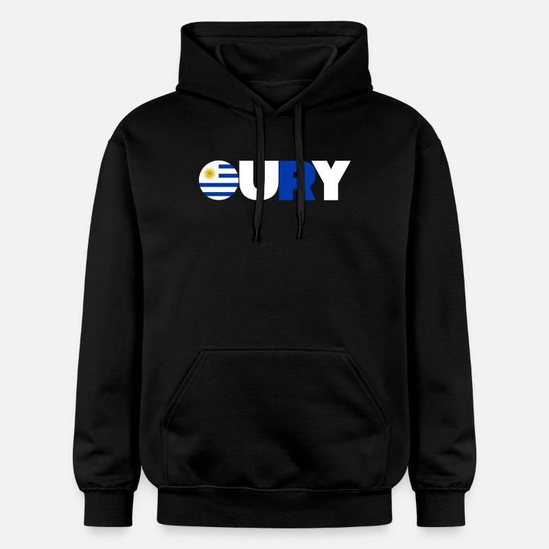 Uruguay - Sweat à capuche Softstyle® Gildan Unisexe - noir