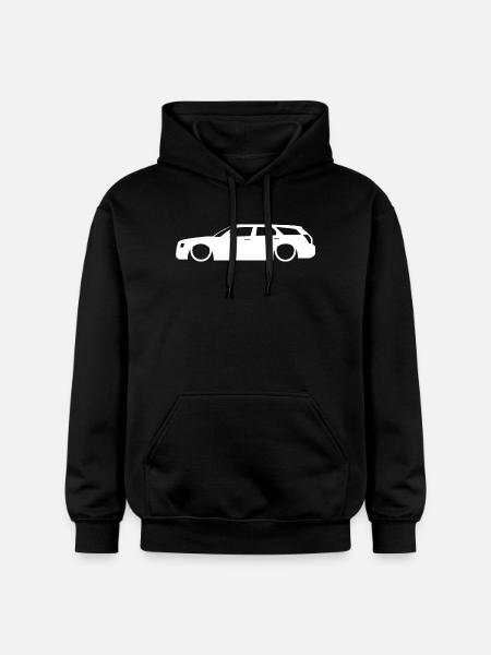 Classic Silhouette Combo Low life - Gildan Unisex Softstyle® Midweight Hoodie - black