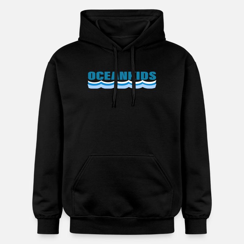 OCEANKIDS - Sweat à capuche Softstyle® Gildan Unisexe - noir