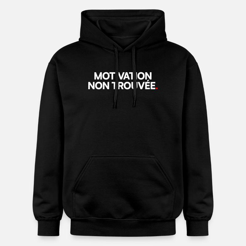 Motivation non trouvée - Sweat à capuche Softstyle® Gildan Unisexe - noir