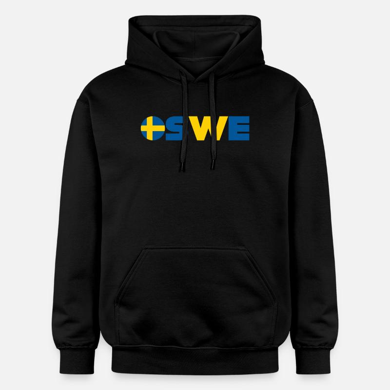 Suède - Sweat à capuche Softstyle® Gildan Unisexe - noir