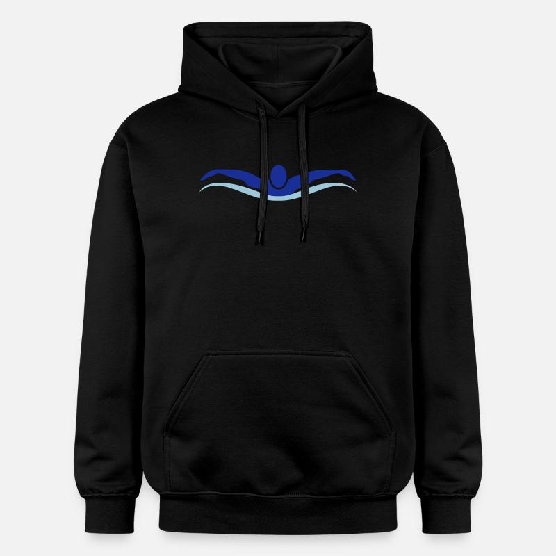 nage - Sweat à capuche Softstyle® Gildan Unisexe - noir