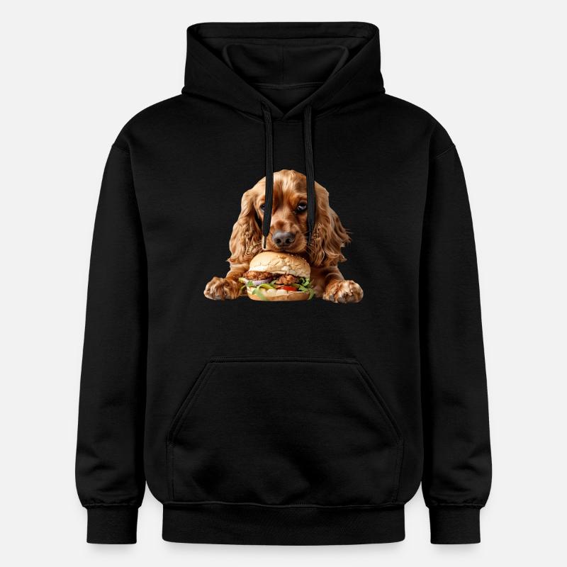 Cocker Spaniel - Sweat à capuche Softstyle® Gildan Unisexe - noir