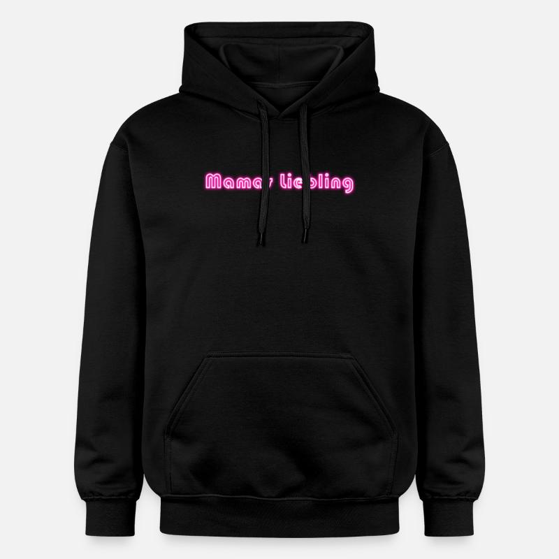 Maman est chérie - Sweat à capuche Softstyle® Gildan Unisexe - noir