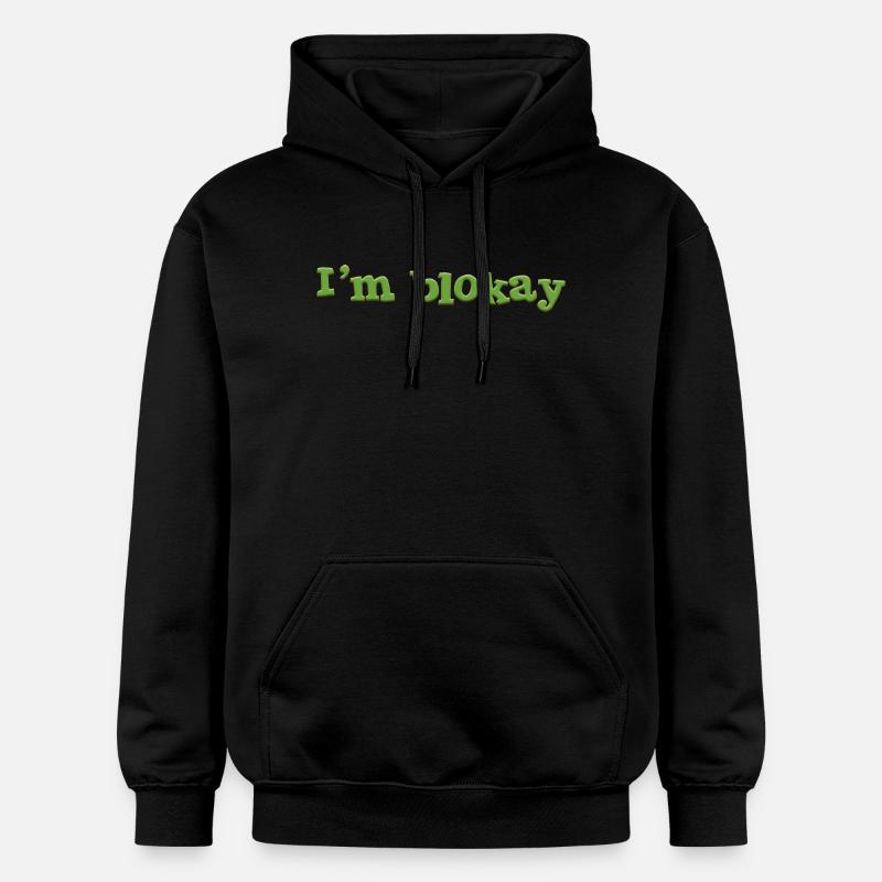 Je m’appelle blokay - Sweat à capuche Softstyle® Gildan Unisexe - noir
