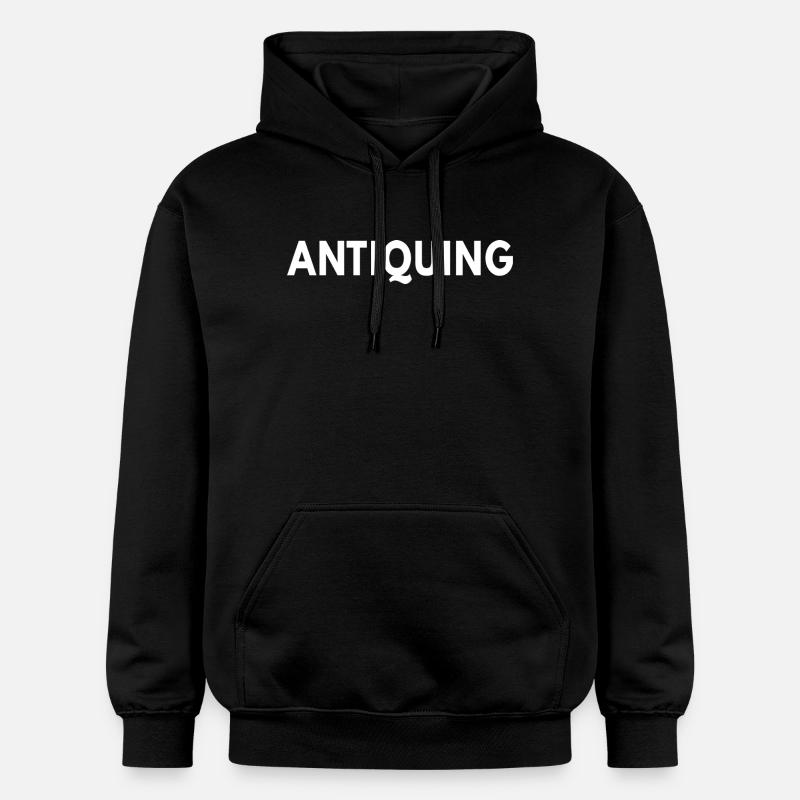 Antiquisation - Sweat à capuche Softstyle® Gildan Unisexe - noir