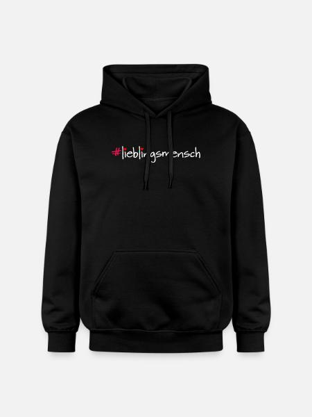 #lieblingsmensch - Gildan Unisex Softstyle® Midweight Hoodie - Schwarz