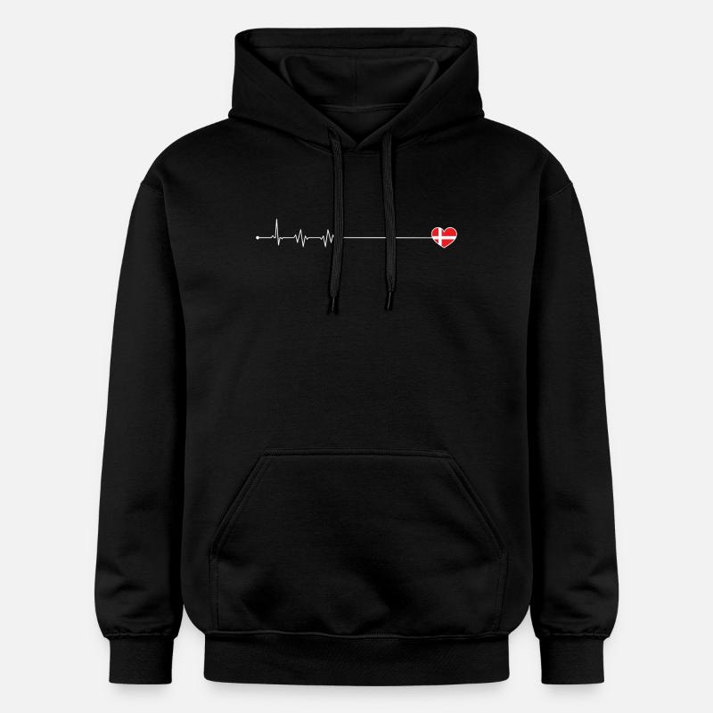 Erforderliche Designdetails - Gildan Unisex Softstyle® Midweight Hoodie - Schwarz