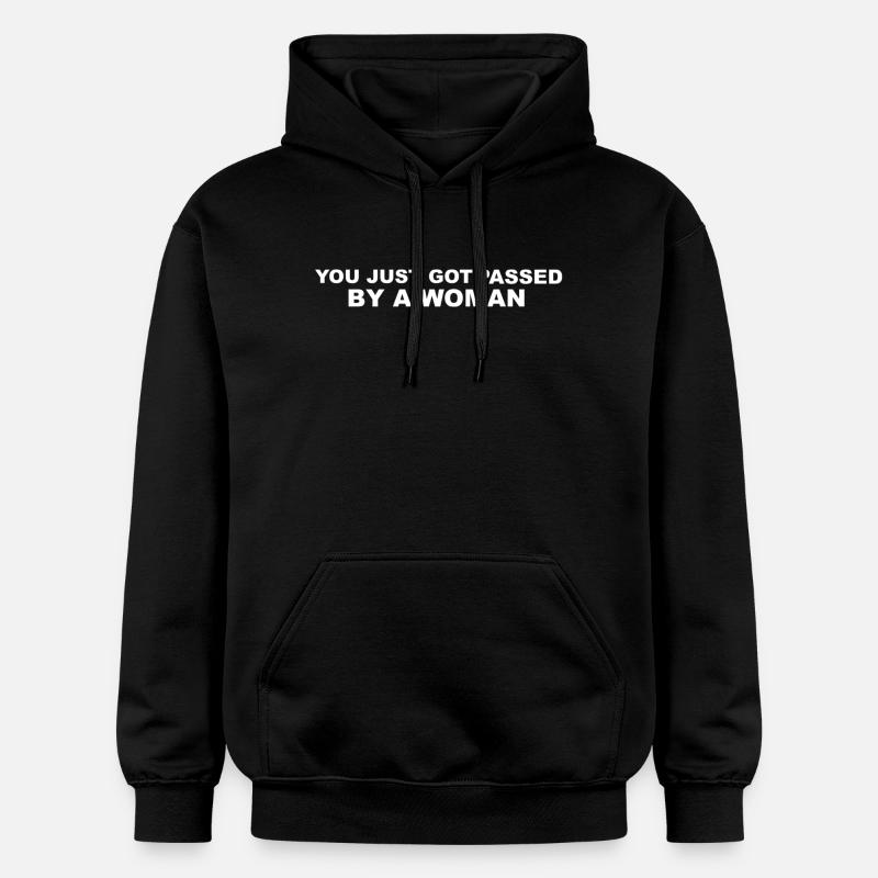 Sticker Phrase Culte - Sweat à capuche Softstyle® Gildan Unisexe - noir