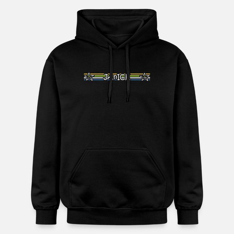 Cadeau pour Janick - Sweat à capuche Softstyle® Gildan Unisexe - noir