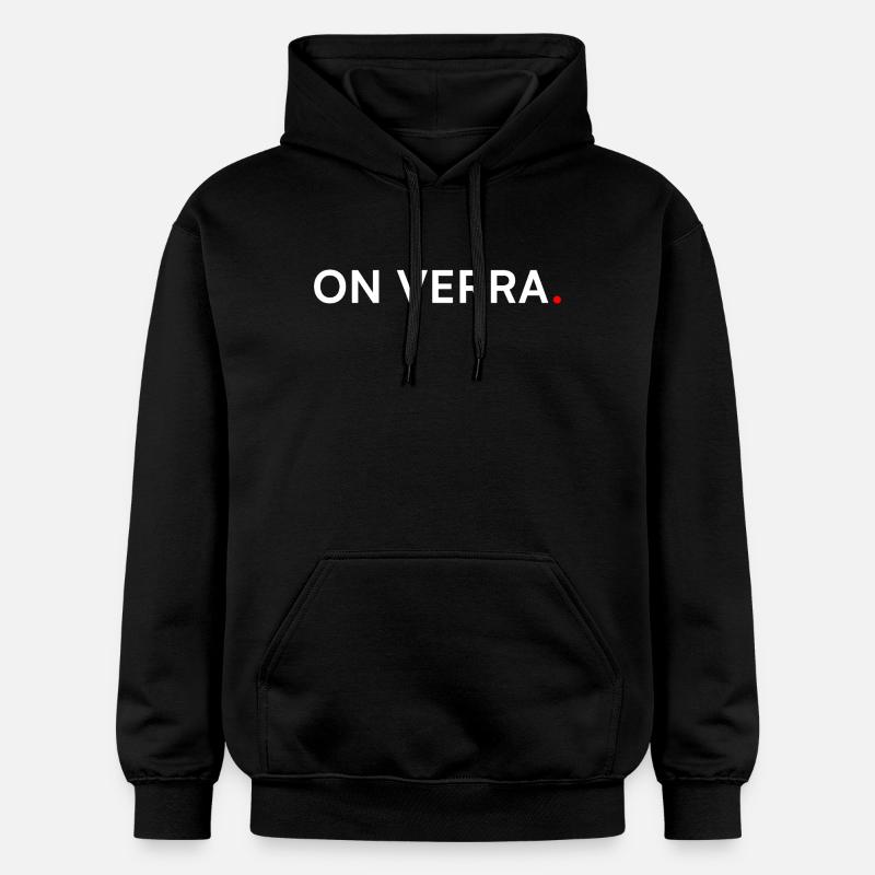 ON VERRA. Humour Minimal Procrastination - Sweat à capuche Softstyle® Gildan Unisexe - noir