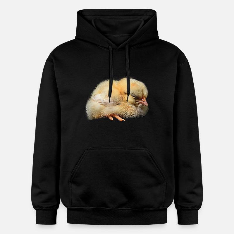 Poulet - Sweat à capuche Softstyle® Gildan Unisexe - noir